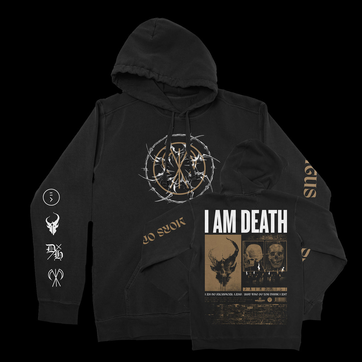 Demon Hunter - I Am Death Hoodie